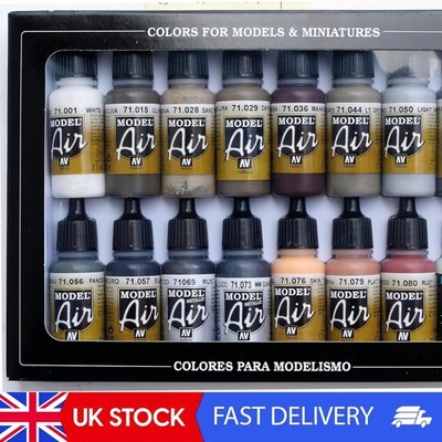 Model Air Weathering Acrylfarben Set für Air Brush - verschiedene Farben, 17 ml