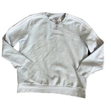 Adidas Essential 3-Stripes Sweatshirt Sky Tint Size Youth XL Woman  s Small