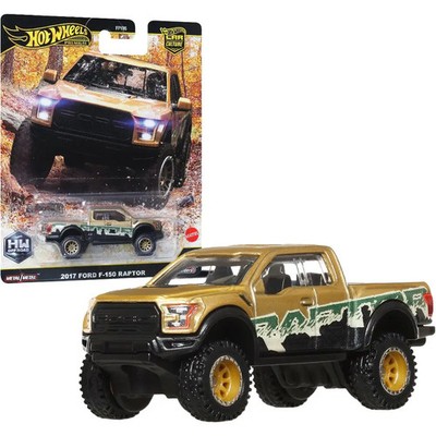 Hot Wheels Premium Car Culture Geländefahrzeug  17 Ford F150 Raptor Sammel-Spiel