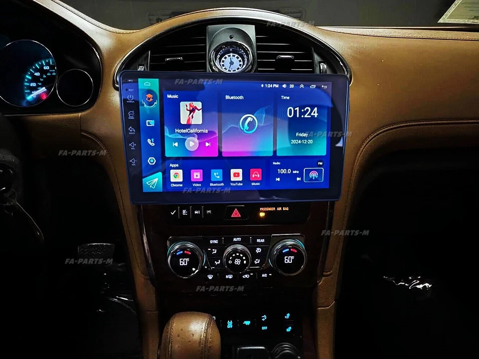 10.1" For 2013-2017 Buick Enclave Carplay Android14 Car Stereo Radio GPS 4+64GB Foto 4 de 4
