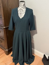 BHLDN Valdis Dress Green size Size 10 NWT