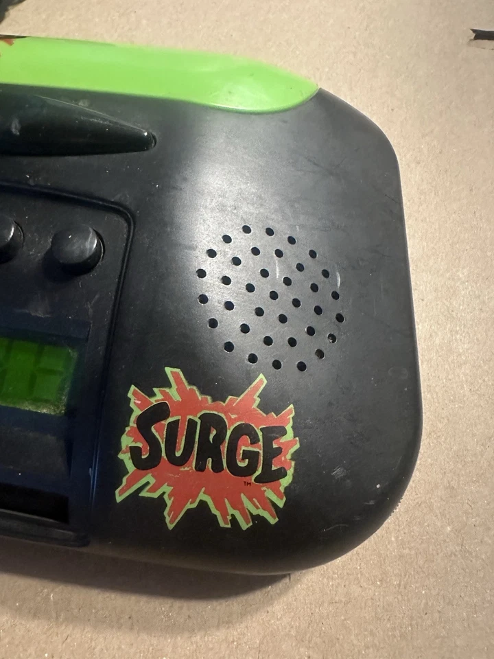 Vintage Surge Soda Screaming Alarm Clock Radio Coca-Cola Promo Rare Tested - Image 3 of 4