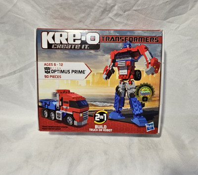 2010 Hasbro Kre-O Transformers Optimus Prime Figure 90 Pcs **NEW IN PACKAGE**