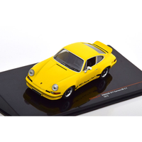 Porsche 911 Carrera Rs 2.7 1973 Yellow Black Magic 1:43 Ixo Model Auto Stradali