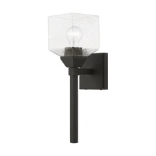 Livex Lighting 10389 Aragon 16" Tall Commercial Wall Sconce - Black