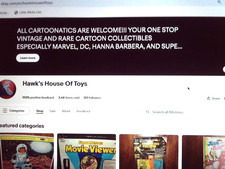 STORE FOR SALE - HAWK'S HOUSE OF TOYS - VINTAGE & RARE TOYS & 25 YEARS ON EBAY