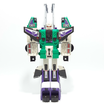 Vintage Transformers G1 SixShot Decepticon Figure Robot Takara