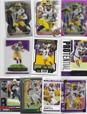 Kayshon Boutte , 9 Different RC  Lot    / New England Patriots