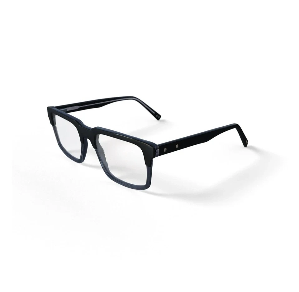 Reverb Men's RVMO5167 Prescription-Ready glasses w/Case Black Crystal NWT $127 - Image 4 of 4
