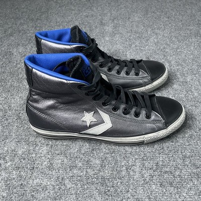 CONVERSE ALL STAR Shoes Black Grey Blue CONS Star Player High Top Mens 9.5