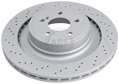 2x Bremsscheibe BESCHICHTET A.B.S. 18378 für MERCEDES CLS X218 W212 KLASSE C218