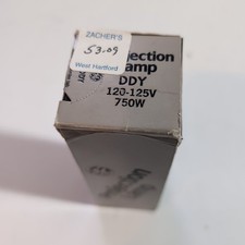 DDY 750W 120V T12 GE Projection Lamp NOS