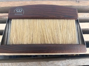 REDECKER Oiled Dark wood Table Sweeping Set, 6-1/4 x 4-1/4-Inches - Dust Pan Bru