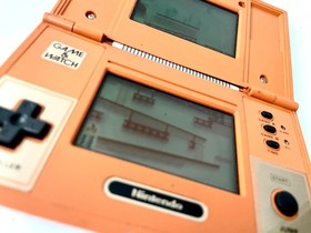 Nintendo Game & Watch Donkey Kong Multi Screen Handheld Console Japan with Video