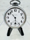 Antique Hamilton 924 Pocket Watch Lancaster PA 21 Jewels Runs Great No Crystal