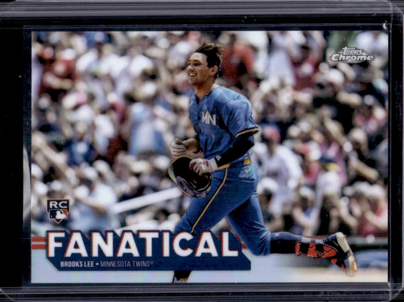 2025 Topps Chrome Brooks Lee Fanatical RC Rookie #FAN-24 Twins