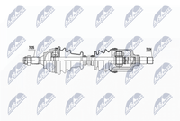 Nty NPW-CT-139 Antriebswelle Vorne Links FüR CitroËN