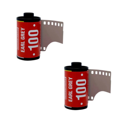 2 Rolls Lomography Earl Grey ISO 100 36exp 35mm Black & White B&W Negative Film