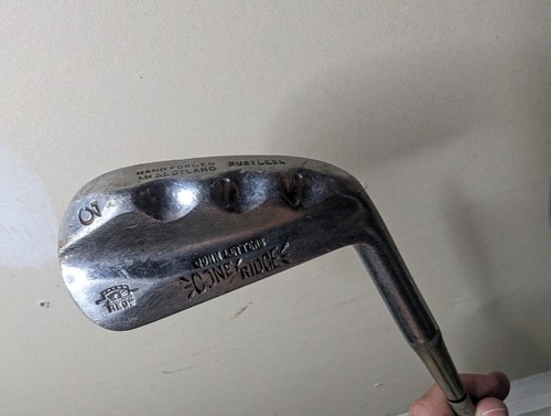 3 iron Vintage Golf Club mens RH John Letters Coney Ridge Hand Forged Scotland - Picture 3 of 13
