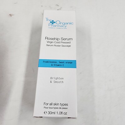 The Organic Pharmacy Rosehip Serum Virgin Cold Pressed Brighten & Smooth~