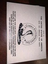 Cobra Enterprises CBPAT9C,02872 box Cobra Ent Patriot 9mm Stnls Poly, Box Only