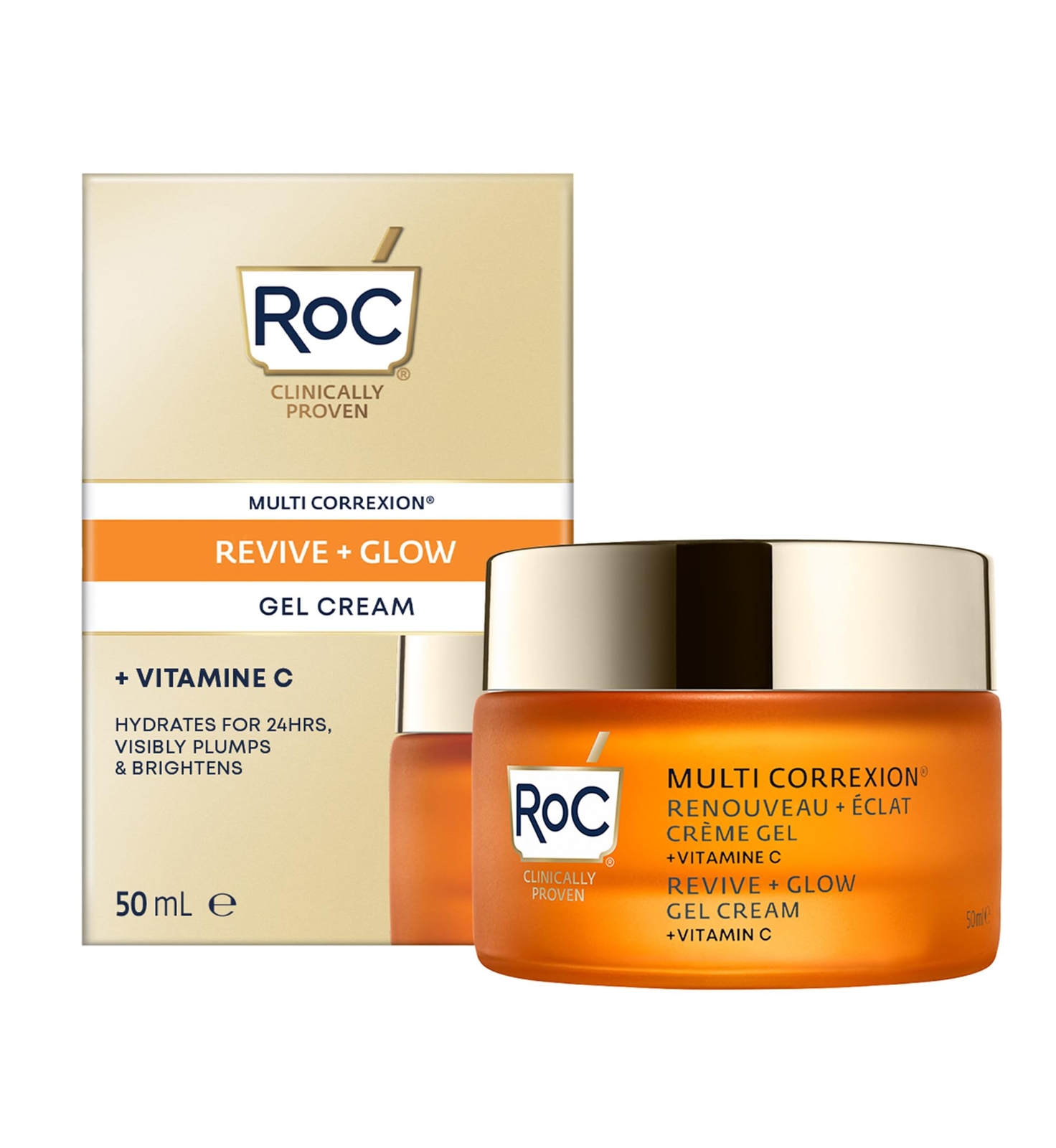 - Multi Correxion Revive + Glow Gel - Vitamin C Creme - Anti-Falten und Leben...
