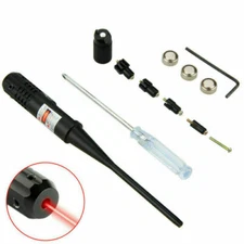 Red Beam Bore Sight Kit for .22 to .50 Caliber Boresighter Rifle Scope Sighting