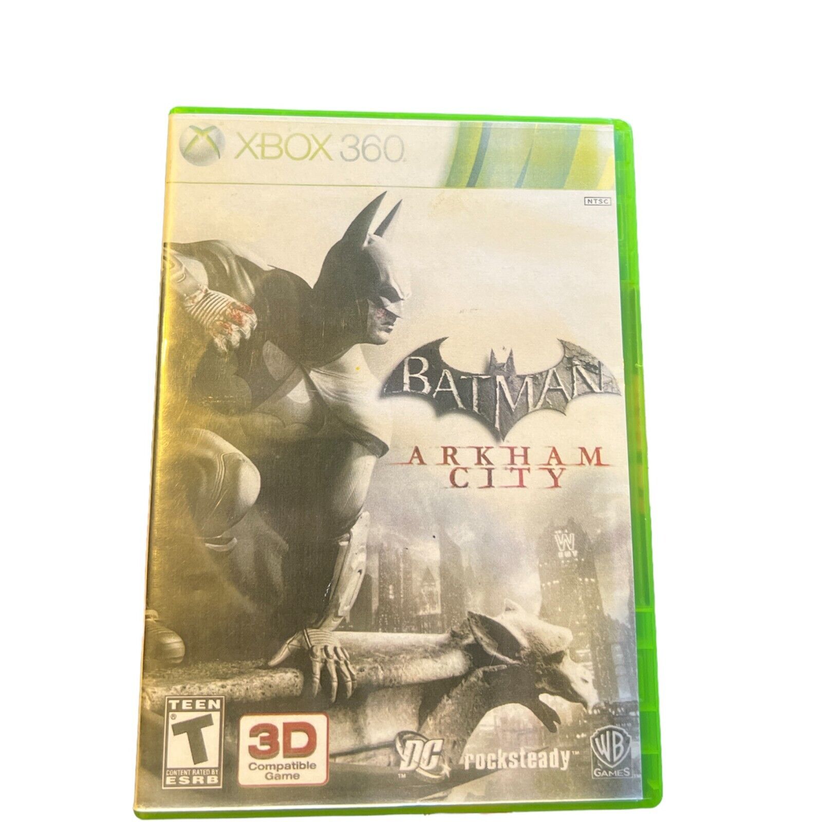 CUSTOM REPLACEMENT CASE Batman Arkham Origins NO DISC XBOX SEE DESCRIPTION