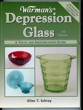 2003 Glass Schroy Ellen Depression Warman's 3rd Edition Krause Publications