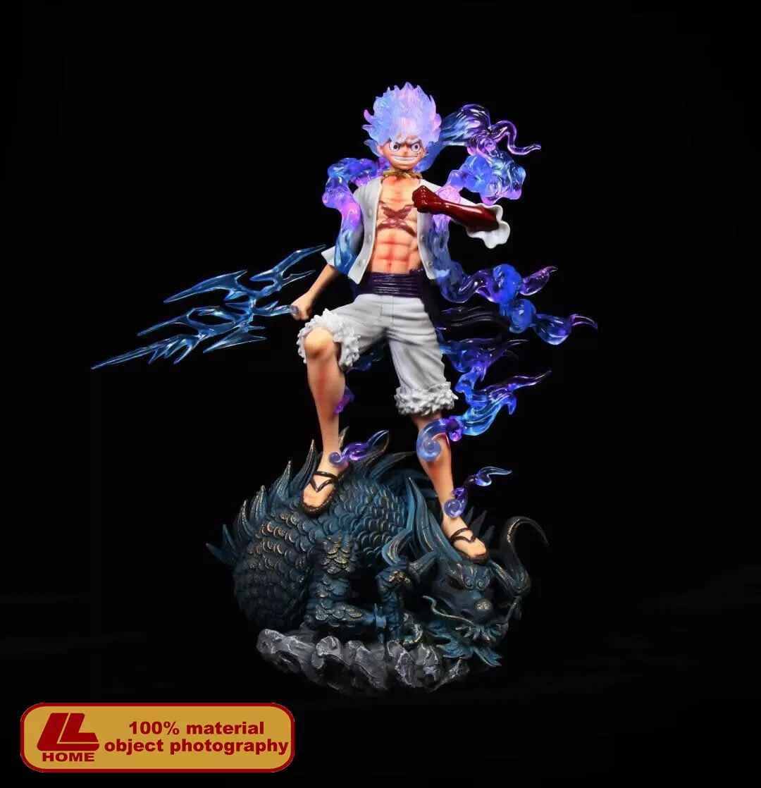 One Piece Figures - 23cm Gear 5 Luffy Anime PVC GK Statue Action