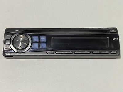ALPINE CDE-9870 CAR STEREO ALPINE CDE-9870 FACEPLATE ONLY  