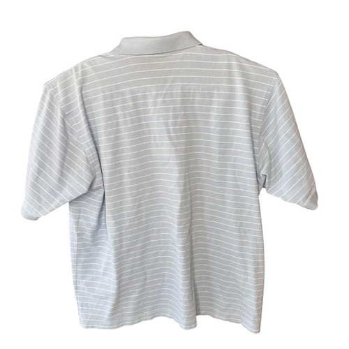 Masters Collection Polo Mens Size XL Golf Augusta National Cotton SS Blue Stripe - Picture 5 of 10