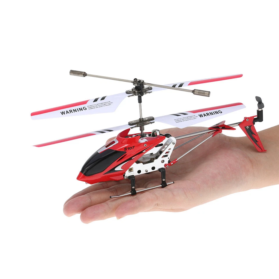 Syma S107G RC Helicopter 3.5CH Remote Control Helicopter w/ Gyro Toy Gifts Z6W4 - Image 2 of 4
