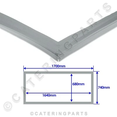 MONDIAL ELITE M3-4612083 DOOR GASKET SEAL KIC60 FRIDGE GLUE IN TYPE OLD STYLE