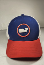 VINEYARD VINES Youth Mesh Trucker Snapback Hat Cap Whale Logo