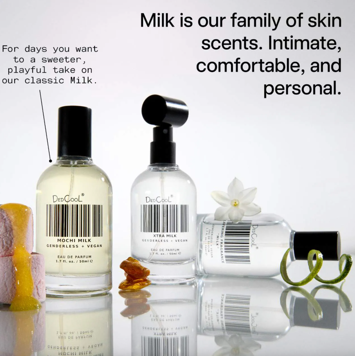 DedCool Mochi Milk, Eau de Parfum with Warm and Sweet Gourmand