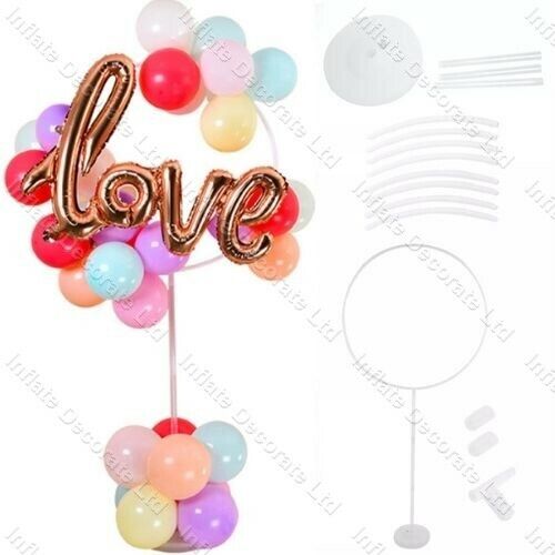 Arch Frame Balloon Stand Column Stands Garland Holder Wedding Favors Party Decor - Picture 1 of 14