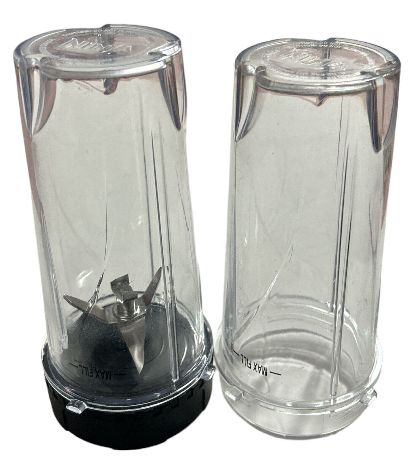 Ninja Professional Blender Set of 16 oz Cups/Blade/Lids for BL770- BL771- BL772