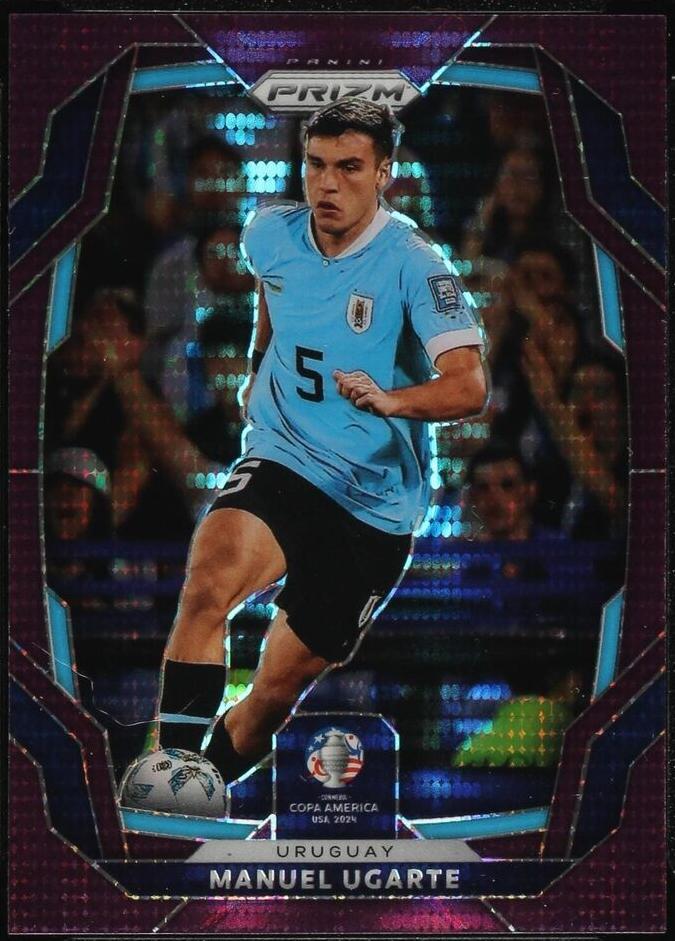 Carte Panini Copa America 2024 Marcelino Nunez Purple Pulsar /49, Chili, Numérotée
