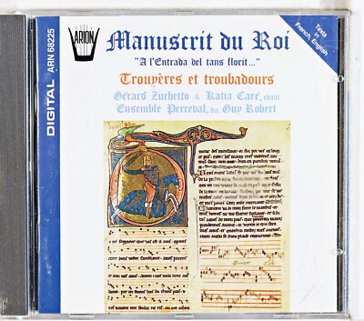 Ensemble Perceval - Manuscrit Du Roi : Trouveres ... (CD 1993)