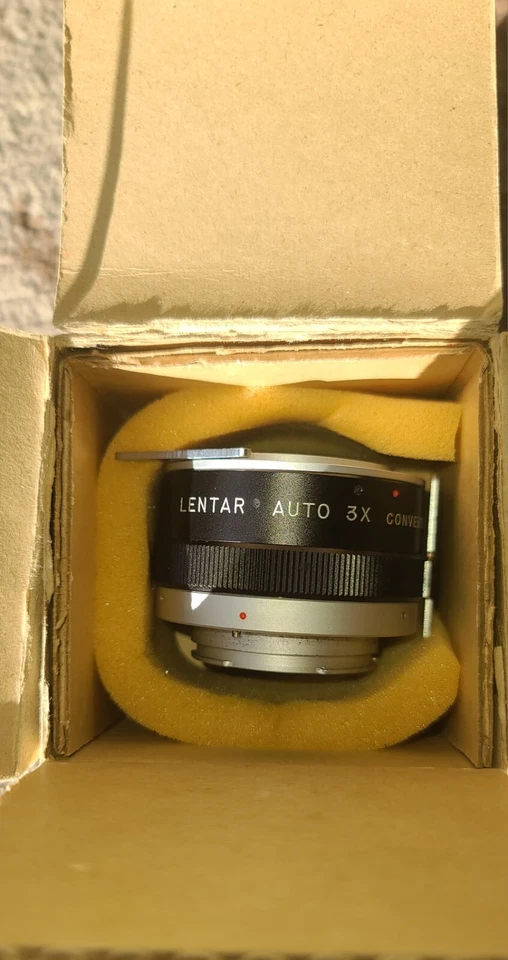 Convertidor Lentar Topcon Goldcrest ATL 3x, en caja N.O.S. 9+++ Foto 3 de 4