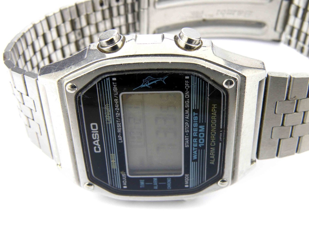 CASIOカシオ W-350 Gents Vintage CASIO Marlin W-350 Watch - 100m | eBay