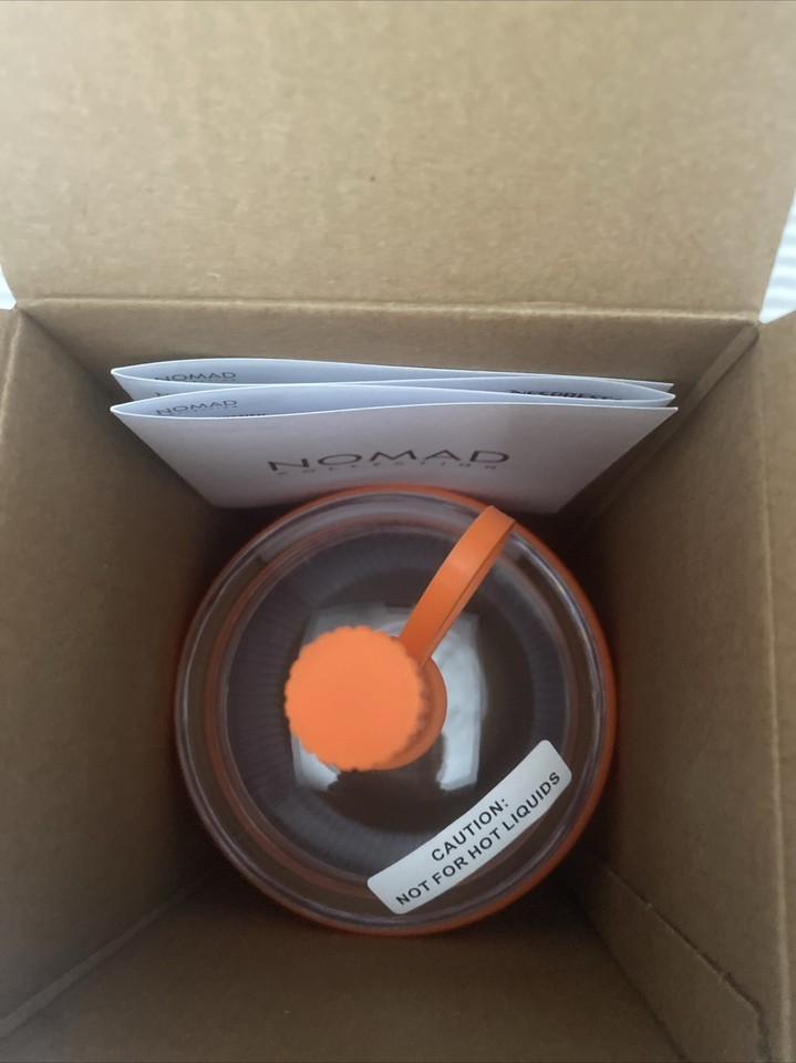 Nespresso Nomad Iced Coffee Tumbler BNIB Mandarin Sold Out ️ eBay