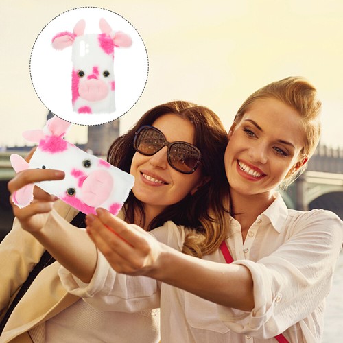 Cartoon Furry Plush Phone Case Protective Cellphone Shell Compatible with A32 5G - 第 1/12 張圖片