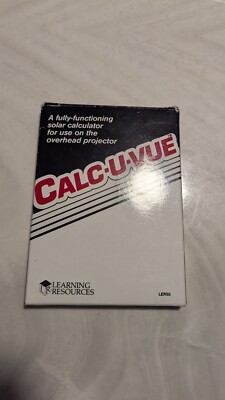 Calc-U-Vue Overhead Solar Calculator CIB (LER50, Learning Resources) Teacher