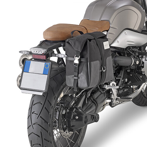 Support pour sacoche unilatérale RB105, l'allié de vos road-trips en BMW R Nine T 1200