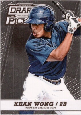 2013 Panini Prizm Perennial Draft Picks #96 Kean Wong Tampa Bay Rays