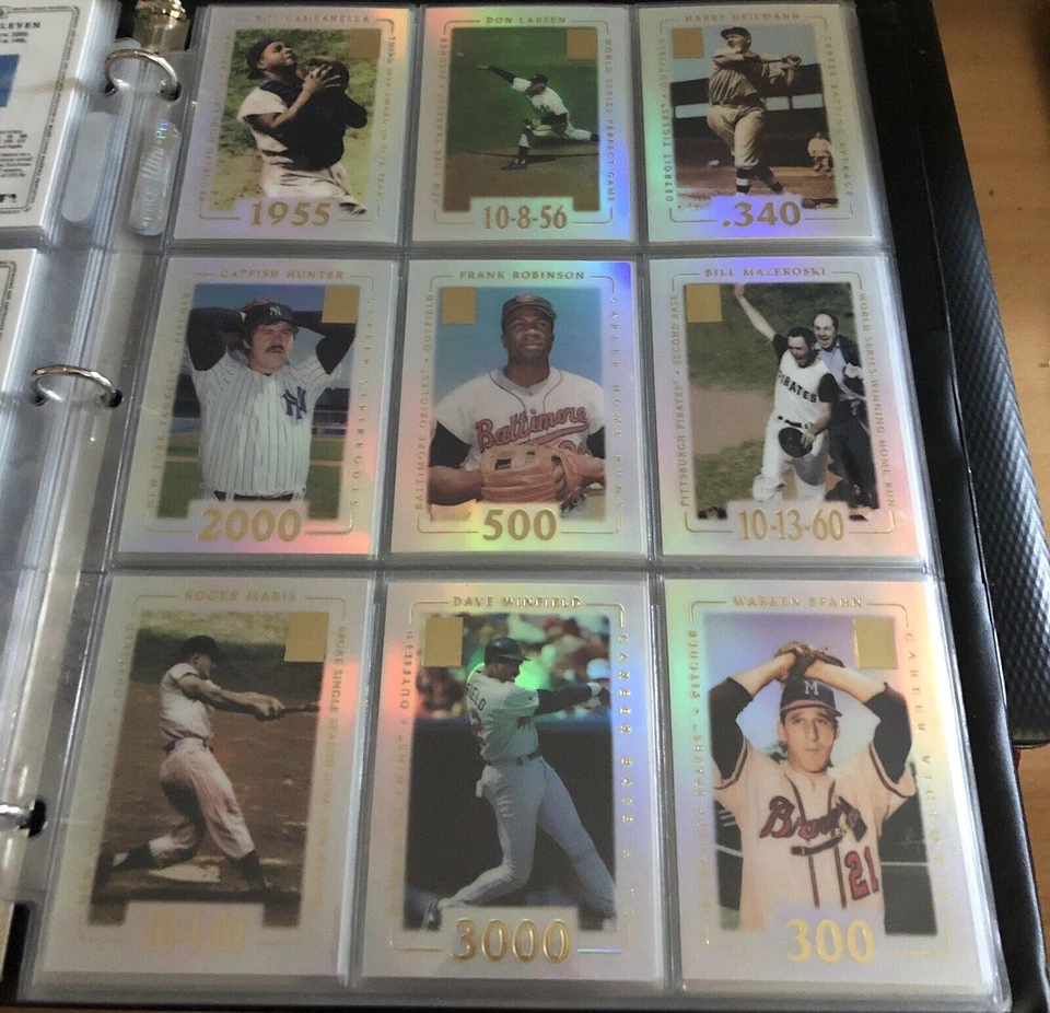 BO JACKSON GEORGE BRETT NOLAN RYAN REFRACTOR 2002 TOPPS TRIBUTE SET YOU PICK HOF - Image 4 of 4