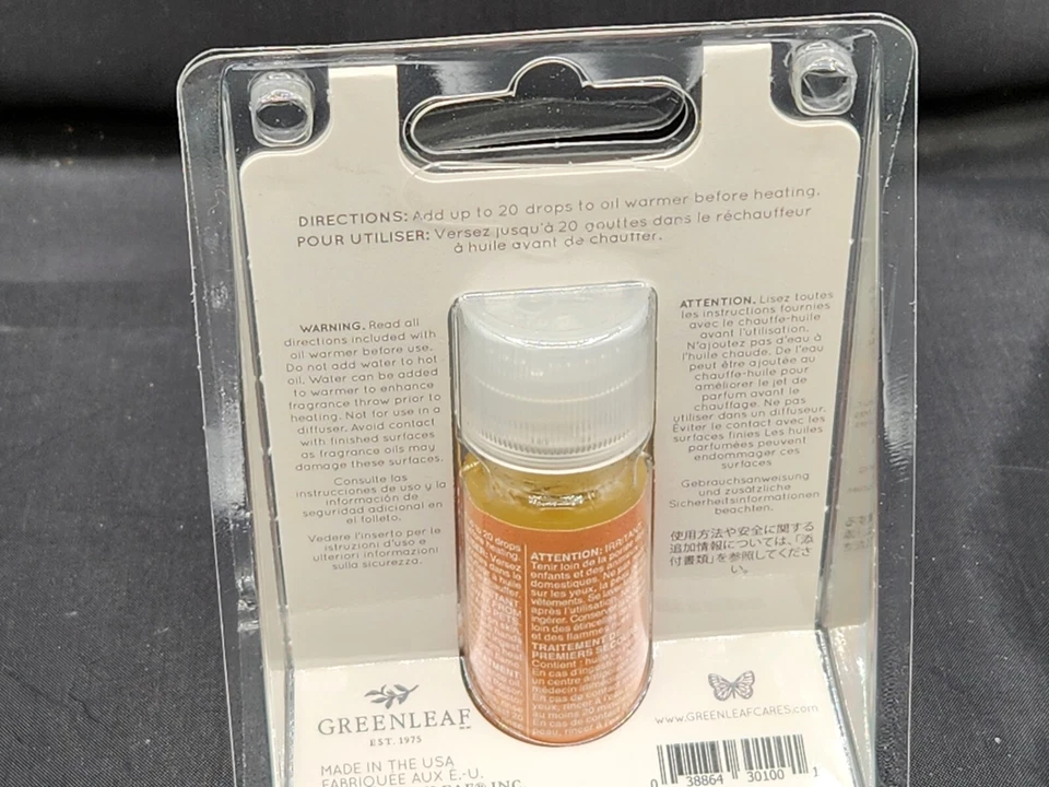 Greenleaf Home Fragrance Oil Heirloom Spice Caramel Pumpkin scent New - Image 4 of 4