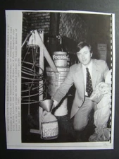 AP Wire Press Photo 1979 Senator Larry Pressler Alcohol can be created for Fuel